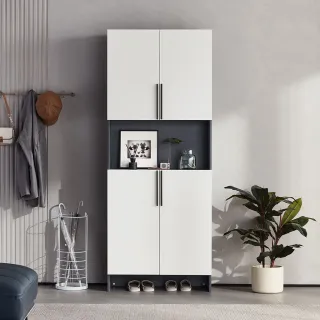 【hoi! 好好生活】林氏木業現代黑線滑門1.6M衣櫃組合 JC4D-A+JC5D頂櫃+JC6D邊櫃/安運費用1900元 歷史價格詳細信息