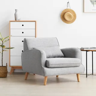 hoi! 源氏木語半夏北歐小戶型三人布沙發 Y97H01-霧灰色 歷史價格詳細信息