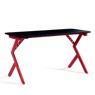 林氏木業現代簡約電競桌1.2米-BG010-黑紅 歷史價格詳細信息
