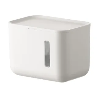 無痕面紙盒 壁掛式面紙盒 衛生紙盒 免鑽免釘 多功能收納盒 牆面收納 白色 2入組 歷史價格詳細信息