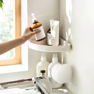 【懶角落】無痕壁掛式收納置物架(40cm)-3入 歷史價格詳細信息