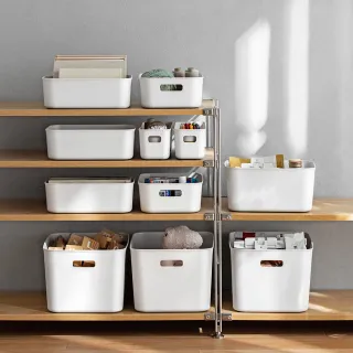 【hoi! 好好生活】懶角落整理收納籃-白色小 歷史價格詳細信息