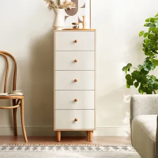 林氏木業北歐風百搭0.6M五斗櫃 LS187-原木色 歷史價格詳細信息
