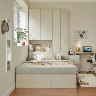 林氏木業魔方系列雙門上下雙桿衣櫃 OI2D 歷史價格詳細信息