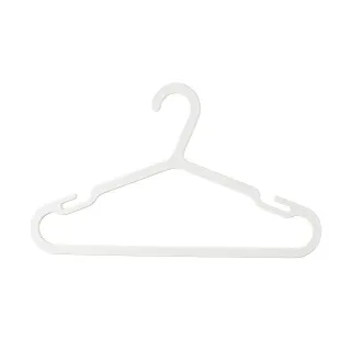 【hoi! 好好生活】懶角落簡約風兒童衣架-白色防滑款10入 歷史價格詳細信息