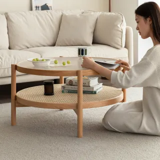 【hoi! 好好生活】源氏木語覓藤橡木實木雙人加大180x200床架 Y49B01-床板款/安運費用800元 歷史價格詳細信息