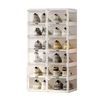 12格透明抽屜鞋子收納盒 (3入裝) 歷史價格詳細信息