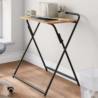 林氏木業簡約便攜式折疊書桌 LS092-白色 歷史價格詳細信息