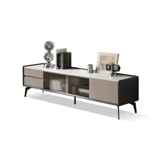 源氏木語萊可實木輕奢岩板電視櫃1.8M X167N01 歷史價格詳細信息