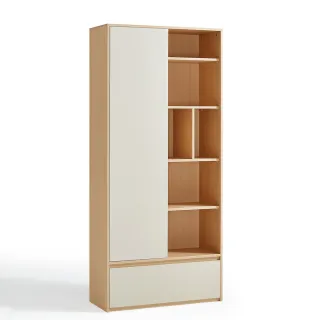 林氏木業簡約雙色多功能1.15M高餐邊櫃 OV1T-原木色 歷史價格詳細信息