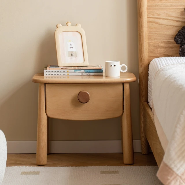 兒童床頭櫃男孩女孩創意可愛卡通柜子免安裝臥室房床邊玩具茜 歷史價格詳細信息