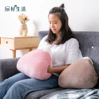 【hoi! 好好生活】療癒系針織記憶釋壓組合-紅 頸枕/背靠/坐墊 歷史價格詳細信息