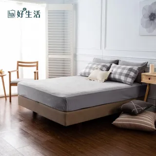 【hoi! 好好生活】Hoi!台灣製水洗棉床包-雙人素色米 歷史價格詳細信息