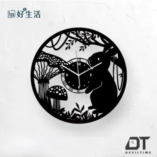 【hoi! 好好生活】DT Time童話木質系列時鐘- 森林熊 歷史價格詳細信息