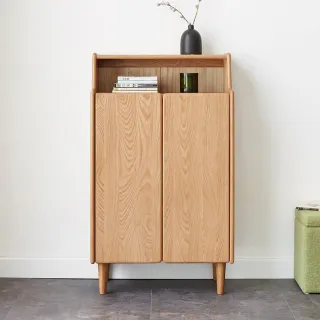 源氏木語柏林橡木實木0.6M開放四層鞋架 Y83L06 歷史價格詳細信息