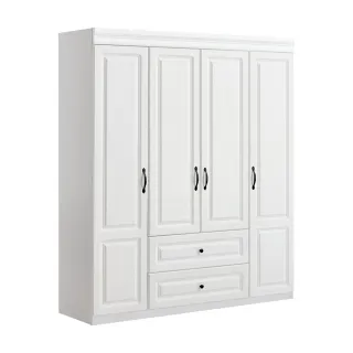 hoi! 林氏木業北歐簡約純白四門衣櫃 JO5D 歷史價格詳細信息