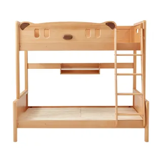 hoi! 林氏木業小熊全實木夜燈雙人5尺150x200 兒童床架 LS165 歷史價格詳細信息