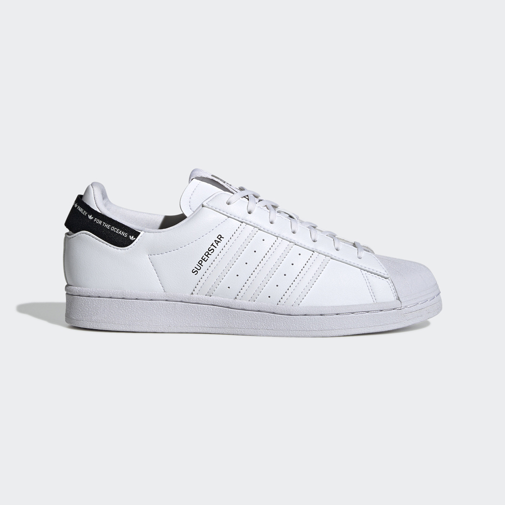 adidas 休閒鞋 Superstar Parley 男鞋 女段 白 黑 貝殼頭 鋸齒Logo 三葉草 愛迪達 GV7615 歷史價格詳細信息