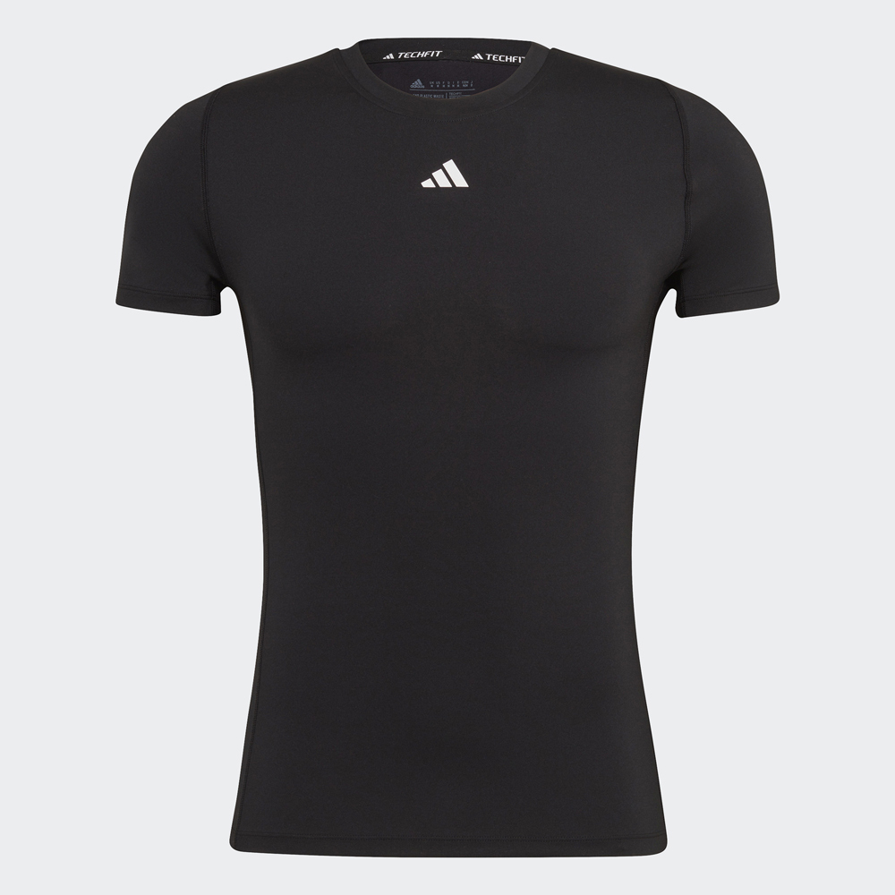adidas 短袖 Tech Fit 男款 黑 短T 吸濕排汗 網布 後擺長 愛迪達 壓縮【ACS】 GM5037 歷史價格詳細信息