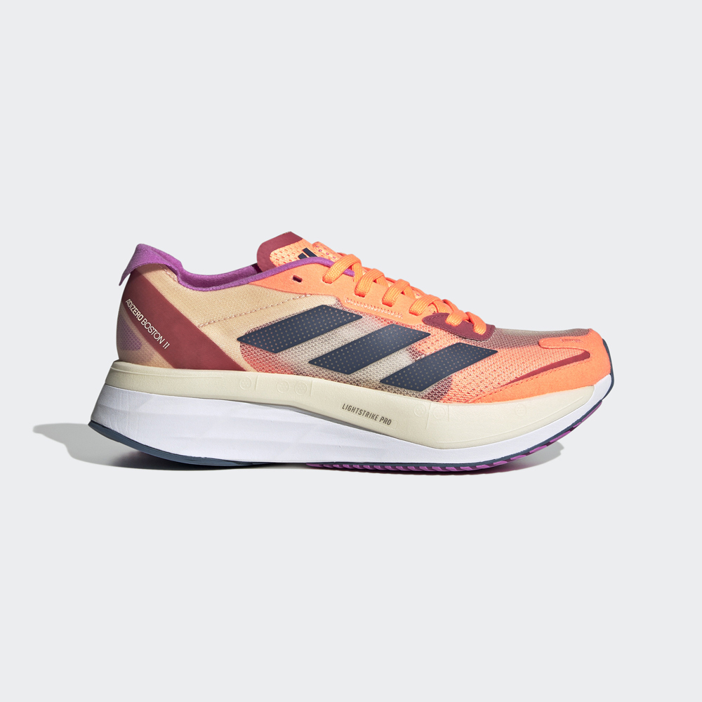 【adidas官方旗艦】ADIZERO BOSTON 11 跑鞋 慢跑鞋 運動鞋 女(GV9076) 歷史價格詳細信息