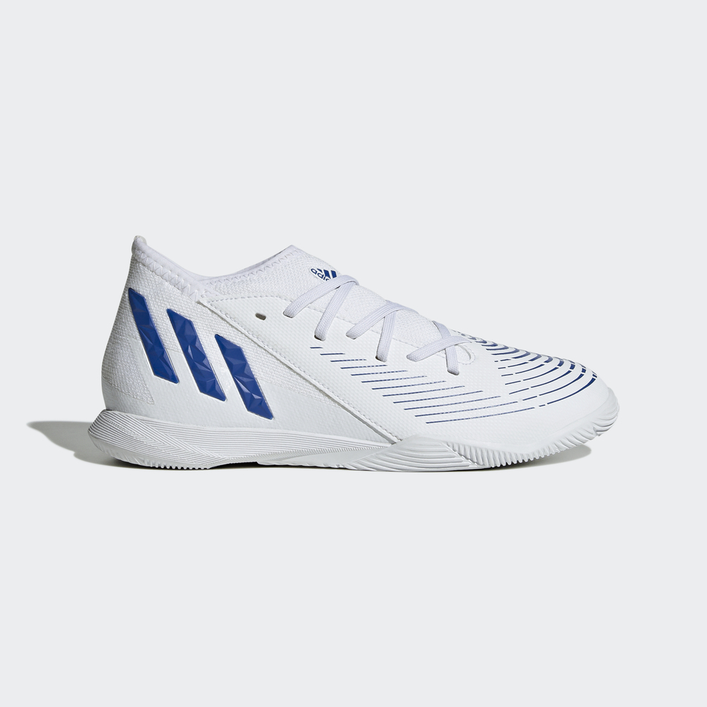 adidas 足球鞋 Predator Edge.3 FG J 藍 橘紅 愛迪達 童鞋 運動鞋 【ACS】 GW2361 歷史價格詳細信息