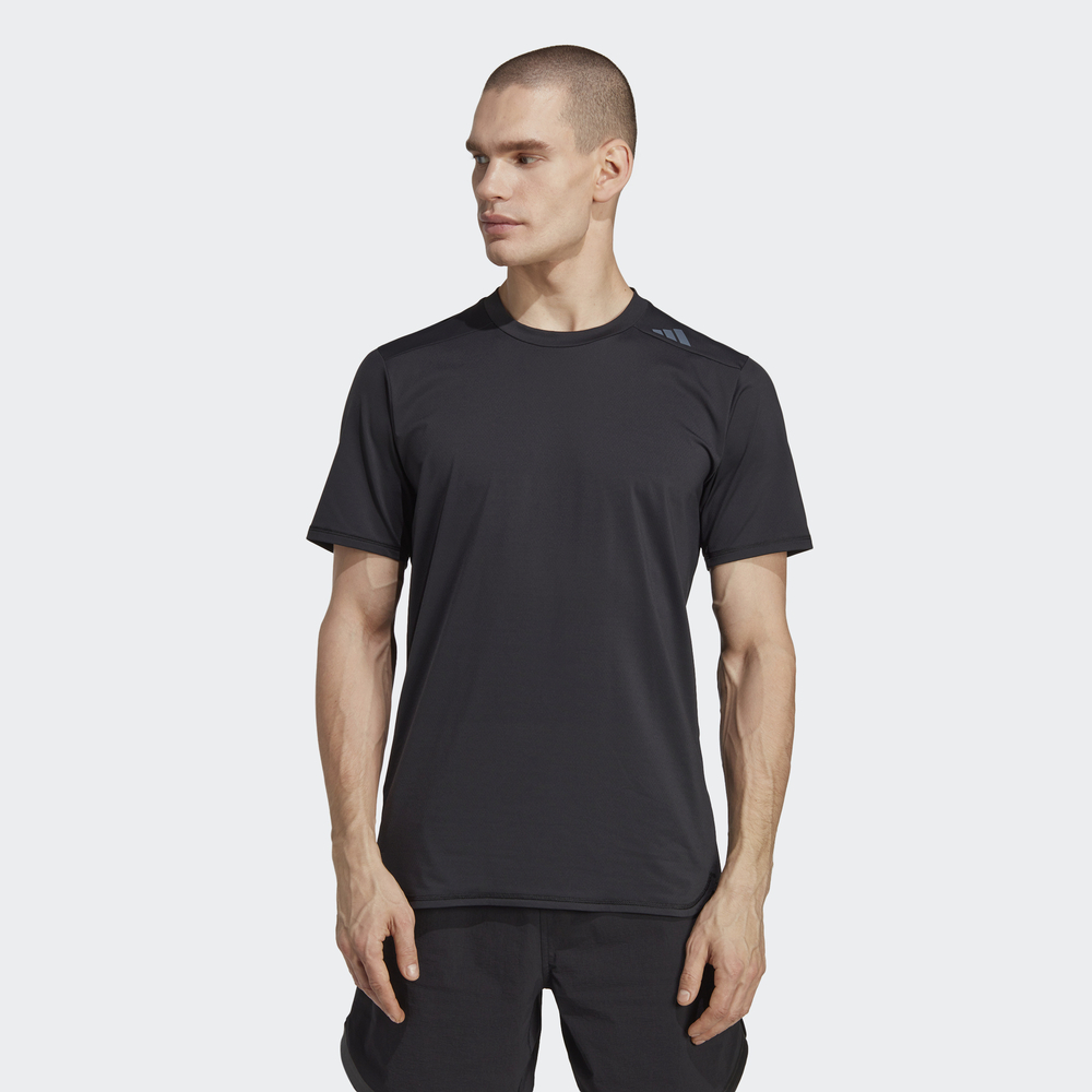 adidas_男性_短袖上衣_黑_HS7509_M WO PU TEE 歷史價格詳細信息