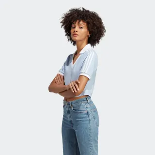 【adidas 官方旗艦】短版短袖 POLO 衫 女 - Originals(IN1035) 歷史價格詳細信息