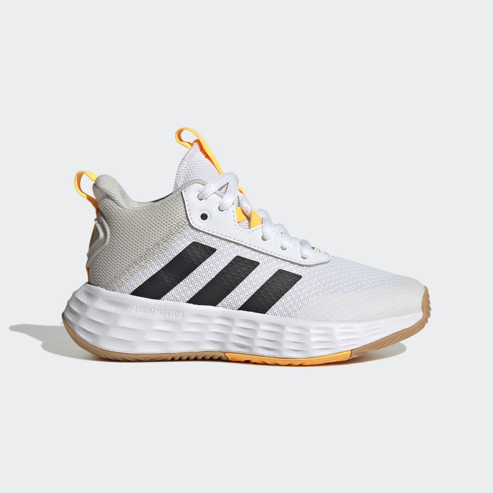 ADIDAS 籃球鞋 運動鞋 OWNTHEGAME 2.0 K 大童 童鞋 H06418 白黑 歷史價格詳細信息