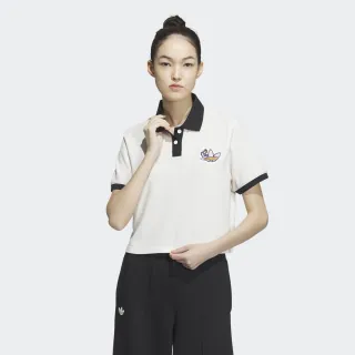 【adidas 官方旗艦】短版短袖 POLO 衫 女 - Originals(IN1035) 歷史價格詳細信息