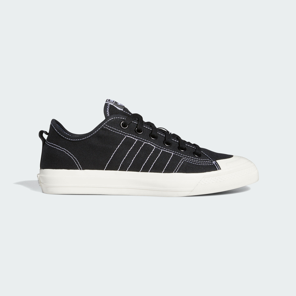 adidas 休閒鞋 Nizza RF 74 黑 米白 復古 愛迪達 三葉草 男女鞋 帆布鞋 【ACS】 GX8485 歷史價格詳細信息