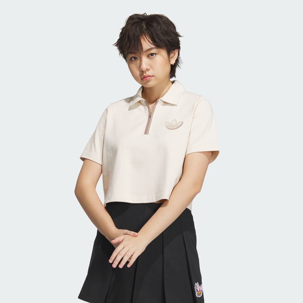 【adidas 官方旗艦】短版長袖上衣 女(IJ8433) 歷史價格詳細信息
