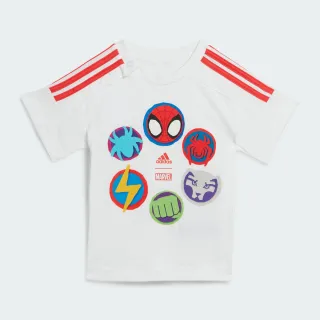【adidas官方旗艦】MARVEL SPIDER-MAN 運動套裝 嬰幼童裝(HK6649) 歷史價格詳細信息