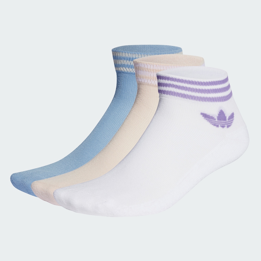 【adidas官方旗艦】腳踝襪 3 雙入 男/女 - Originals(FM0643) 歷史價格詳細信息