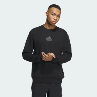 adidas_男性_長袖上衣_黑_IP4965_TH MH CREW_運動休閒 歷史價格詳細信息