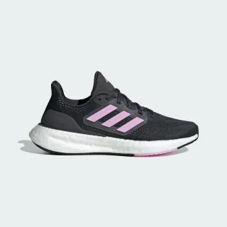 ADIDAS IF2386 PUREBOOST 23 W 女款跑鞋 避震彈力 橡膠大底 黑×粉紫【iSport愛運動】 歷史價格詳細信息
