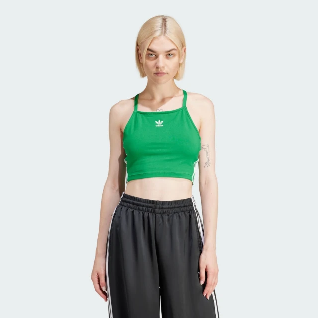 ADIDAS ADICOLOR 短版背心 TOP 女款 II0713 白 現貨 歷史價格詳細信息