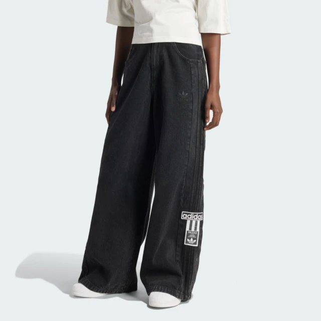 ADIDAS 牛仔長褲 3 STRIPE JEANS 女 黑 IJ8338 現貨 歷史價格詳細信息