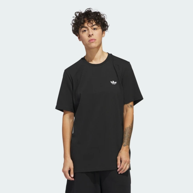 adidas 短袖T恤 Originals Outline Tee 男款 黑 白 三葉草【ACS】 DV1563 歷史價格詳細信息