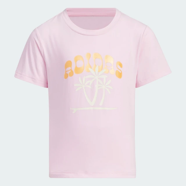 【adidas 愛迪達】短袖上衣 T恤 童裝 JC6919 歷史價格詳細信息