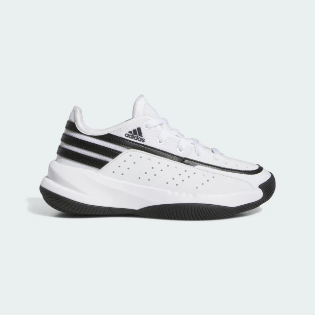 Adidas Front Court J [ID8600] 大童 籃球鞋 運動鞋 支撐 穩定 緩震 黑 橘紅 歷史價格詳細信息