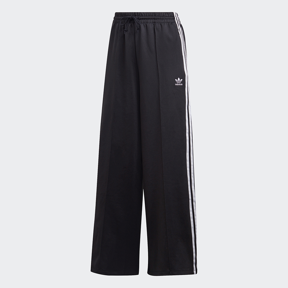 adidas 長褲 Primeblue 女款 黑 寬褲 復古 落地 喇叭 愛迪達 三葉草【ACS】GD2273 歷史價格詳細信息