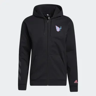 Adidas Dame Dotd FZ 男 黑 街頭 風格 籃球 連帽 外套 GP6259 歷史價格詳細信息