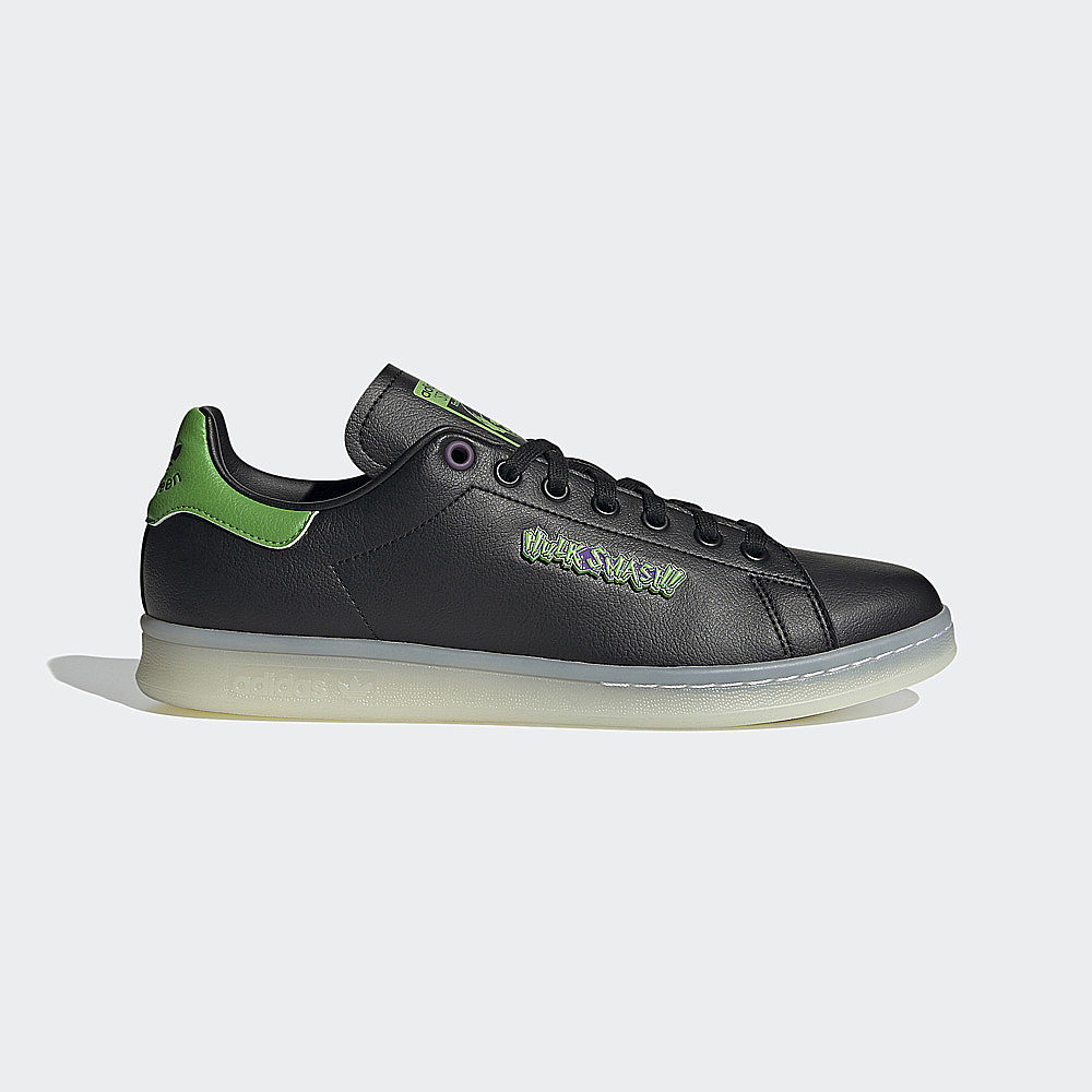 ADIDAS STAN SMITH 男休閒鞋 FZ2708 黑綠 歷史價格詳細信息