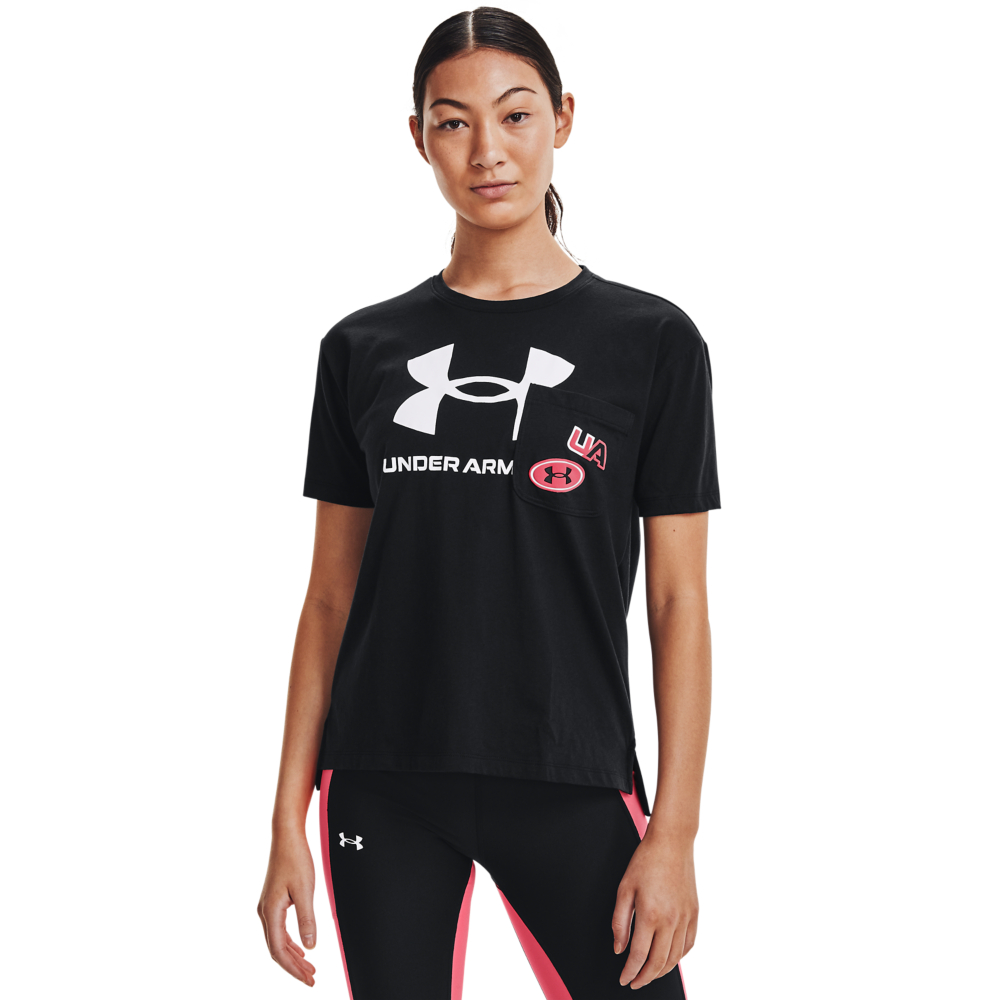 【UNDER ARMOUR】UA 女童 TRAINING GRAPHICS 短T-Shirt_1374177-573(紅掛花紫色) 歷史價格詳細信息