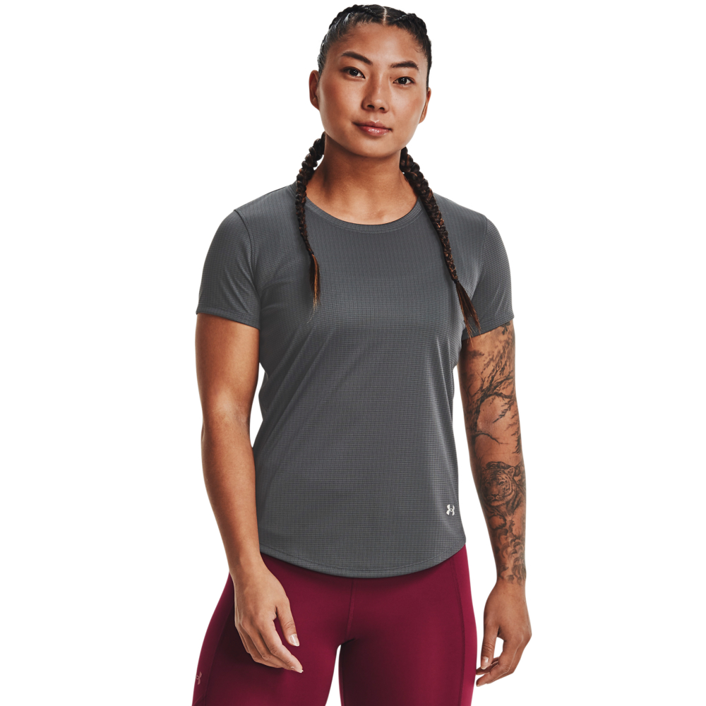 【UNDER ARMOUR】Speed Stride背心T-Shirt 女款 背心上衣 夜幕灰(1356219-590) 歷史價格詳細信息