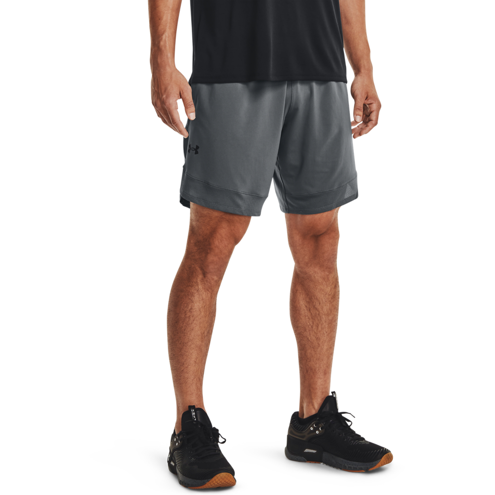 【UNDER ARMOUR】UA 男 Stretch Woven運動短褲 _1376782-012(桃灰色) 歷史價格詳細信息