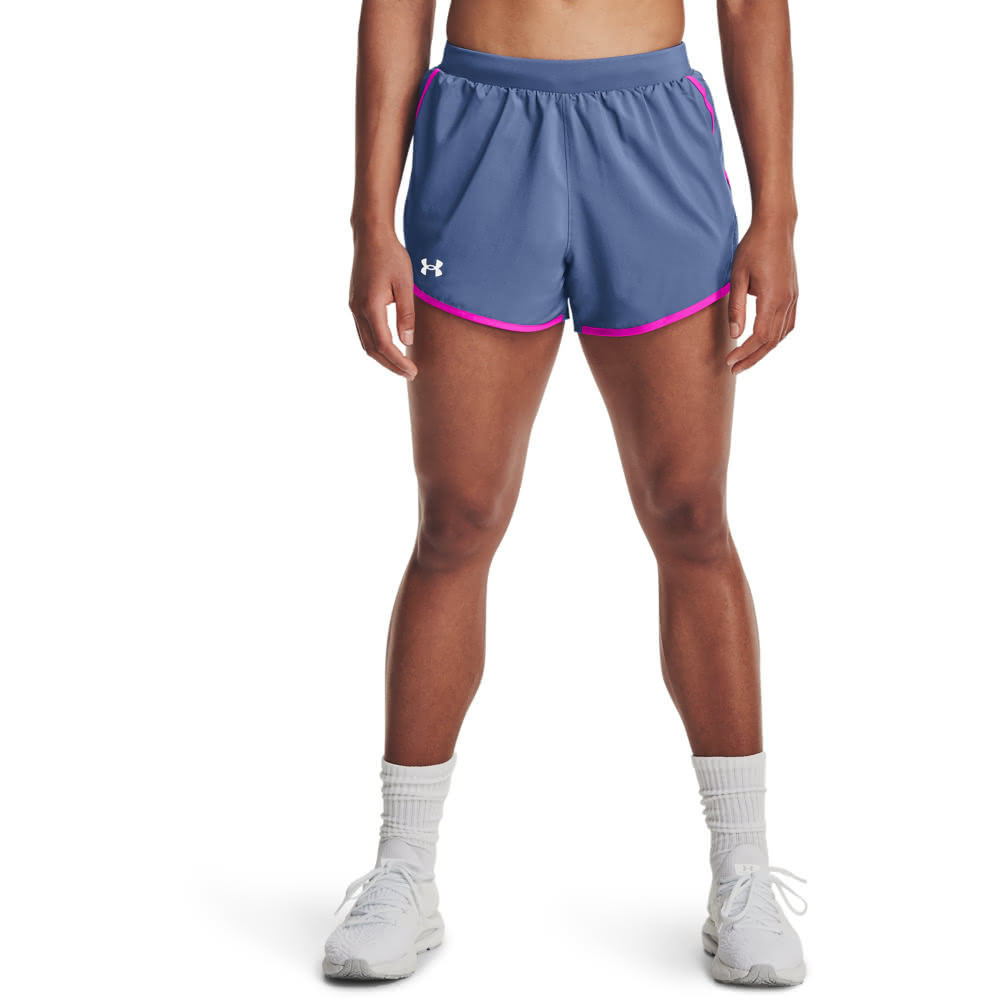 【UNDER ARMOUR】UA 女 Fly By Elite 5吋運動短褲 _1369757-001(黑) 歷史價格詳細信息