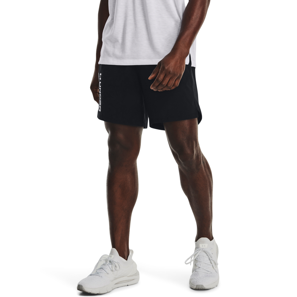 【UNDER ARMOUR】UA 男 LAUNCH SPLIT 3吋慢跑短褲_1377813-001(黑色) 歷史價格詳細信息