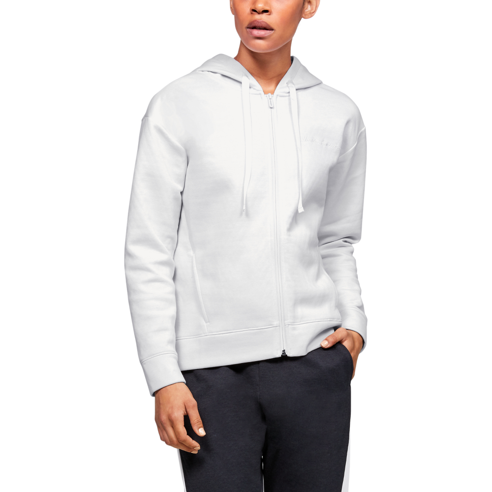 【UNDER ARMOUR】UA 女 Recovery Fleece 連帽外套_1348712-189(中擎天綠) 歷史價格詳細信息