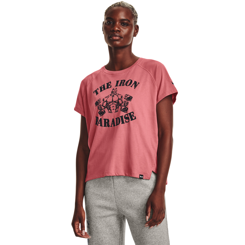 【UNDER ARMOUR】UA 女童 Pjt Rock巨石強森帽T_1384028-560(粉紫) 歷史價格詳細信息